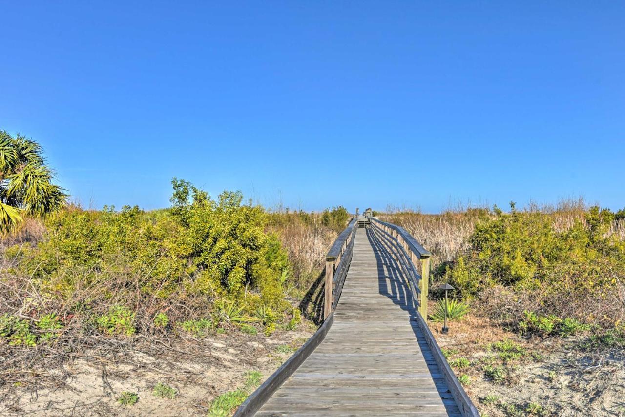 Ocean-View Saint Helena Island Condo - Pool Access Oceanmarsh Subdivision Eksteriør bilde